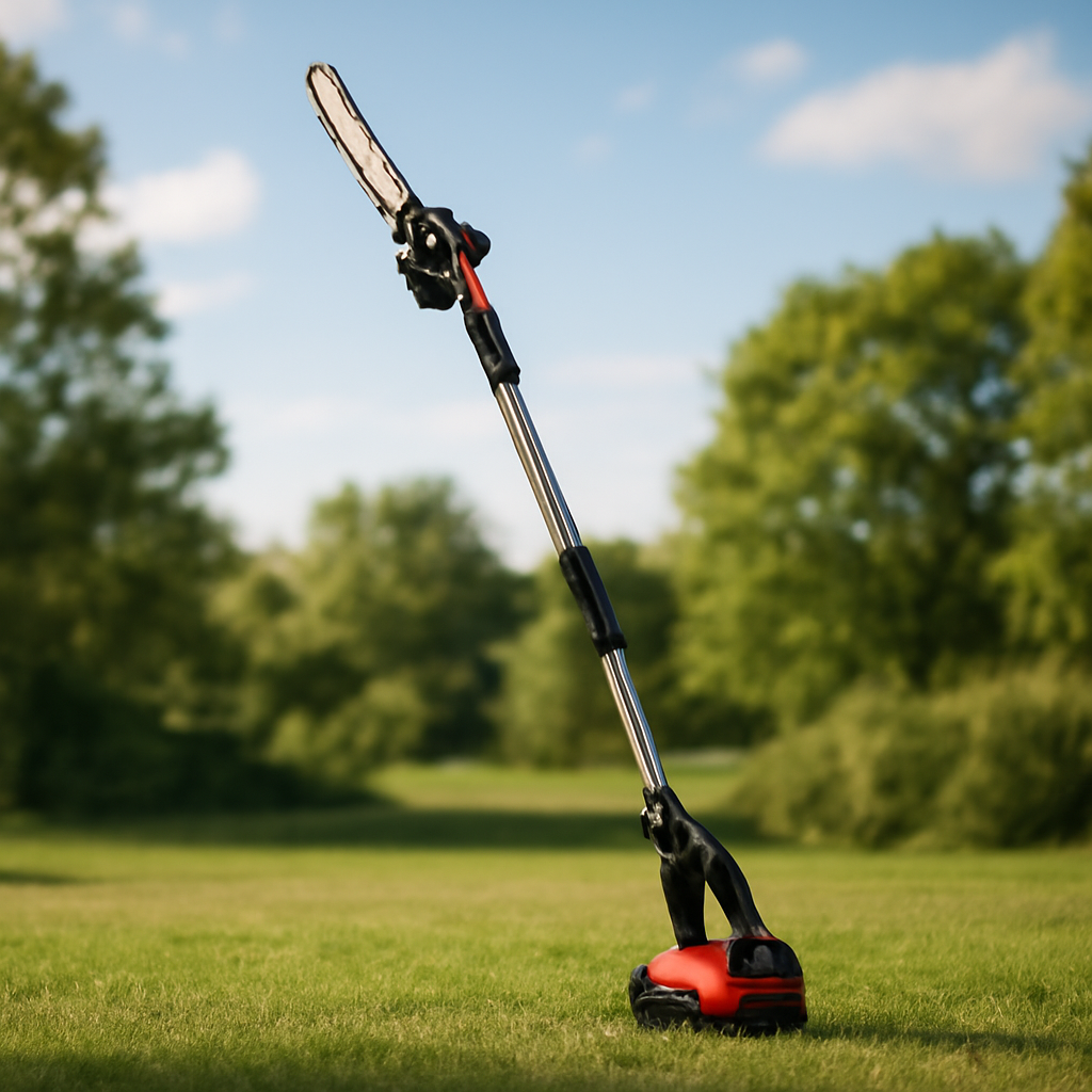 Rasentrimmer – Anwendung im Garten (AI)