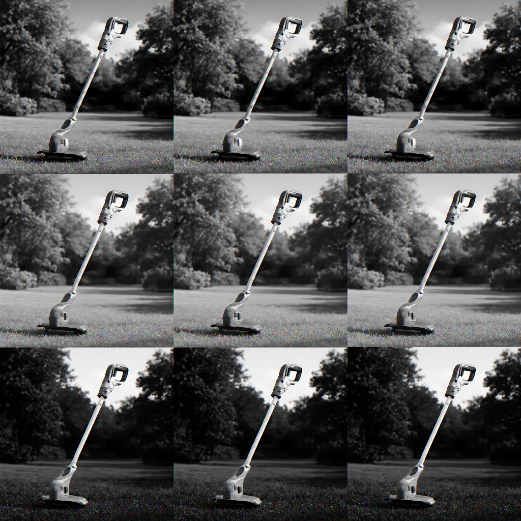 Rasentrimmer – Anwendung im Garten (AI)