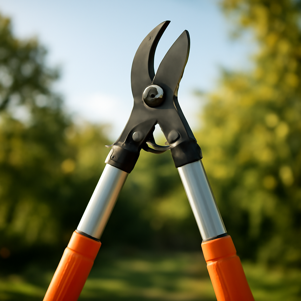 Rasentrimmer – Anwendung im Garten (AI)