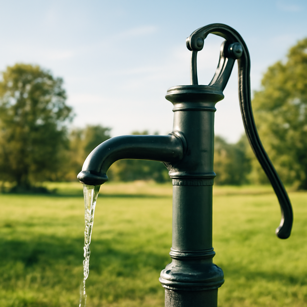 Rasentrimmer – Anwendung im Garten (AI)