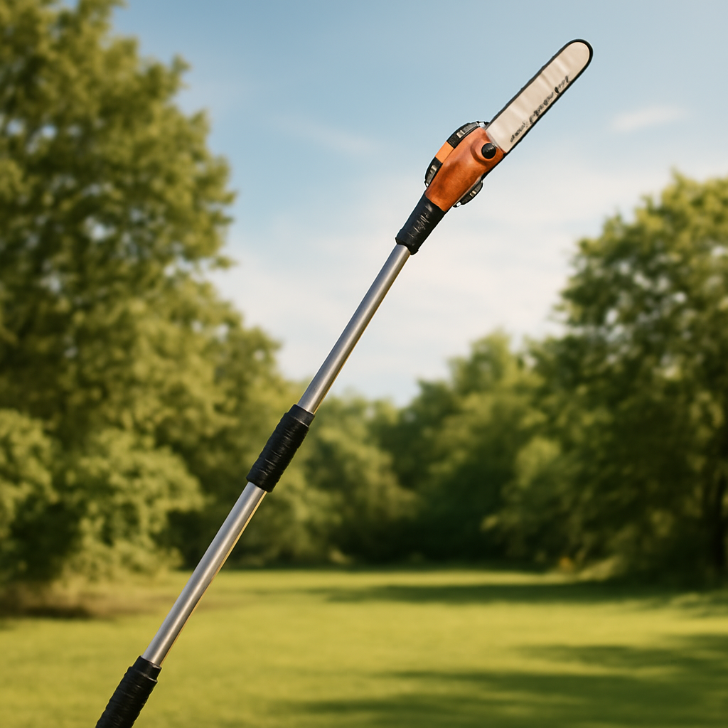 Rasentrimmer – Anwendung im Garten (AI)