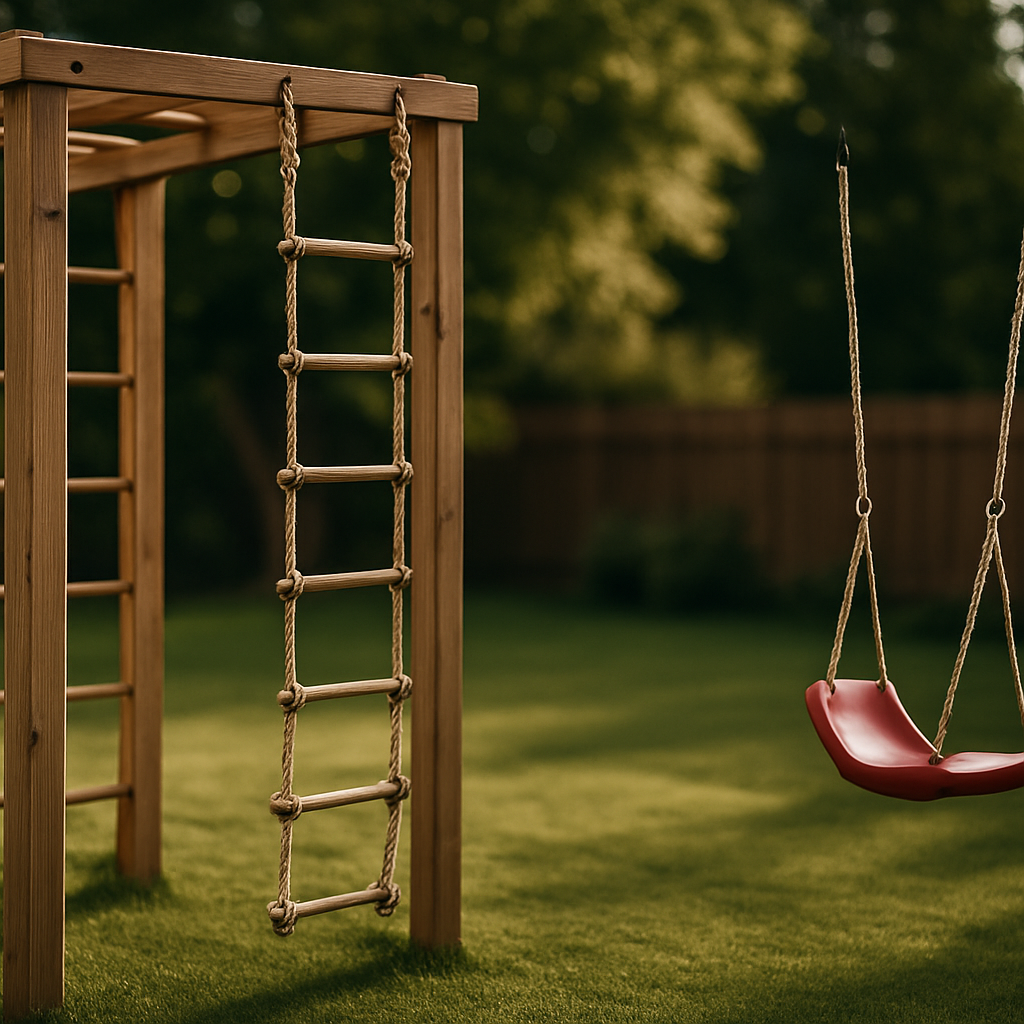 Rasentrimmer – Anwendung im Garten (AI)