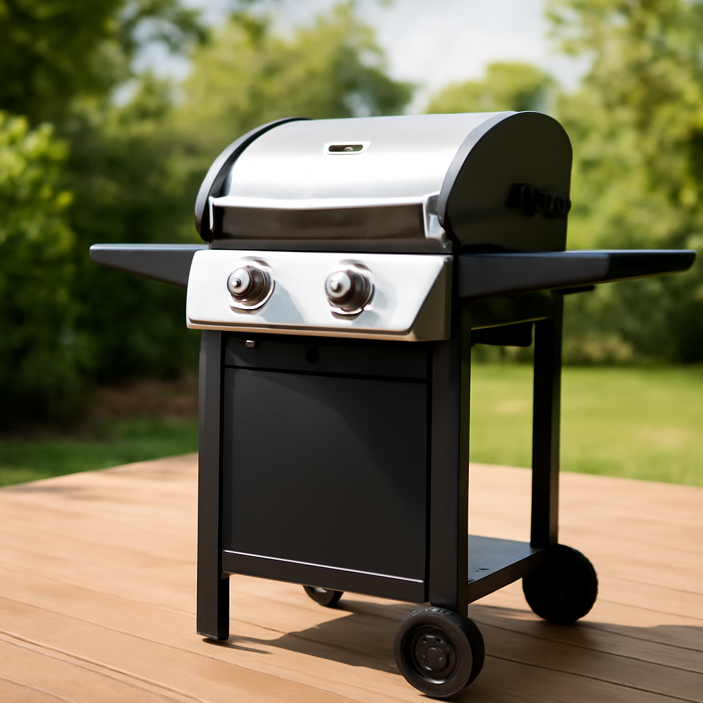 Rasentrimmer – Anwendung im Garten (KI)