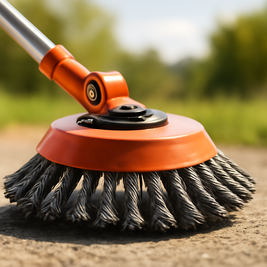 Rasentrimmer – Anwendung im Garten (AI)