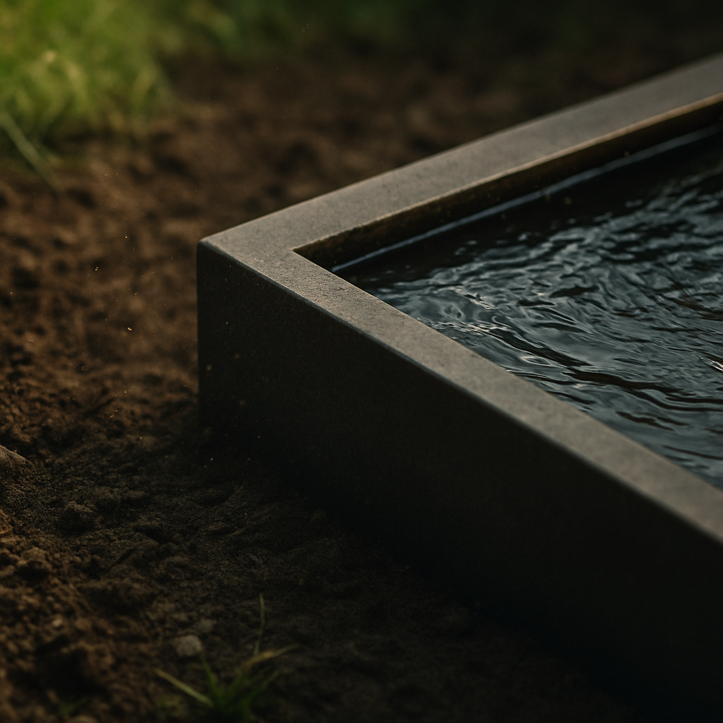 Rasentrimmer – Anwendung im Garten (AI)